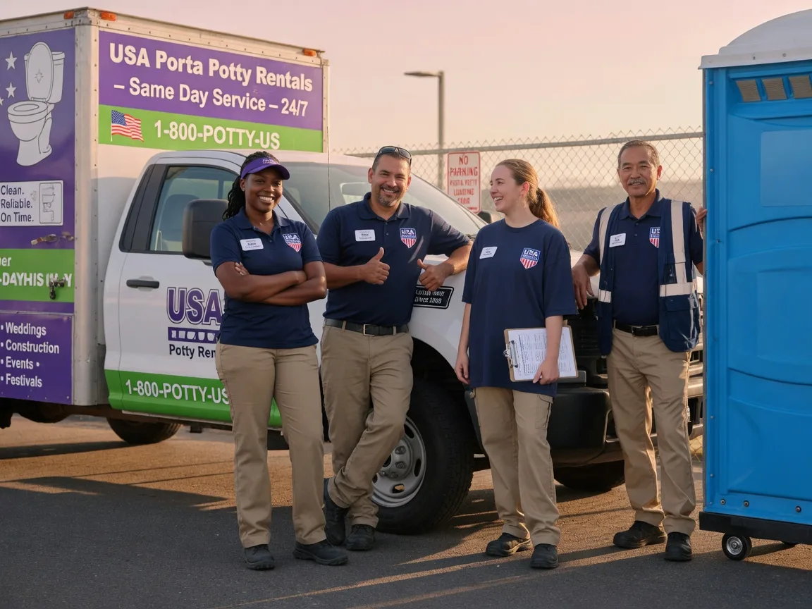 Porta Potty Rental company in Mineral Wells, WV